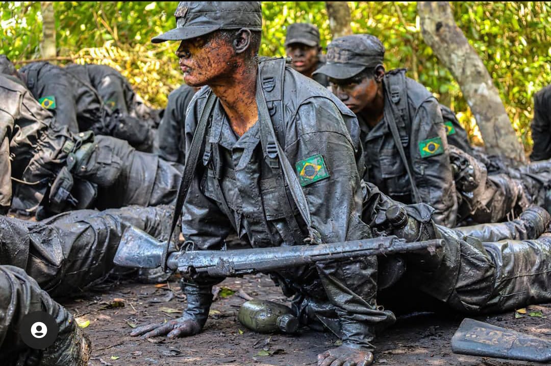 Soldados do efetivo variável do 1º Batalhão Logístico de Selva participaram da Operação Gorro